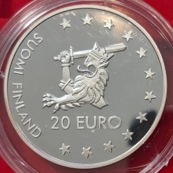 FILNANDIA 20 EURO OLAVINLINNA 1996 PROOF